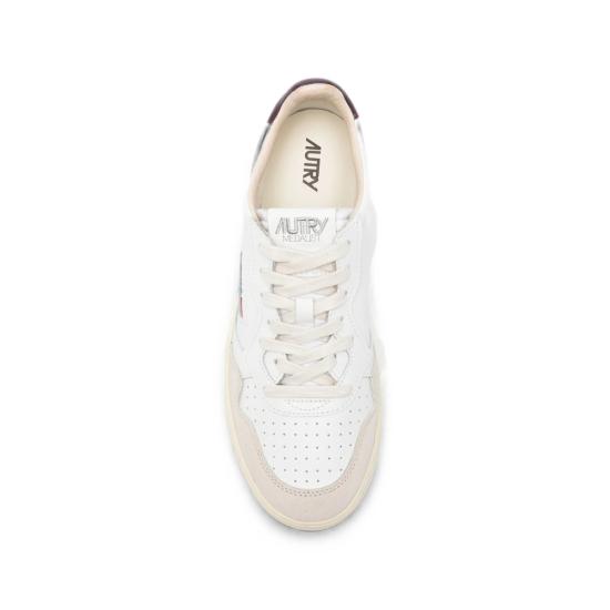 26FW 오트리 메달리스트 로우 스니커즈 AULM LS18 WHITE NEUTRALS - AUTRY