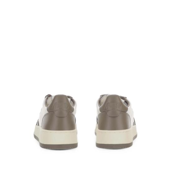 26FW 오트리 메달리스트 로우 스니커즈 AULM WB68 WHITE BROWN - AUTRY