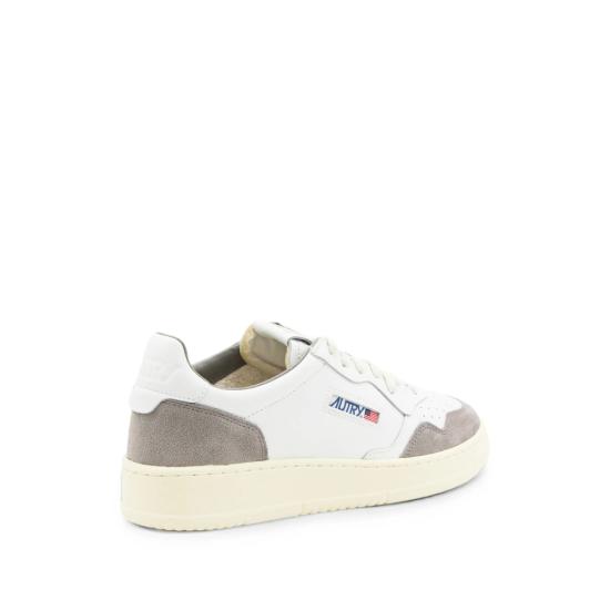 26FW 오트리 메달리스트 로우 스니커즈 AULM FT15 WHITE GREY - AUTRY