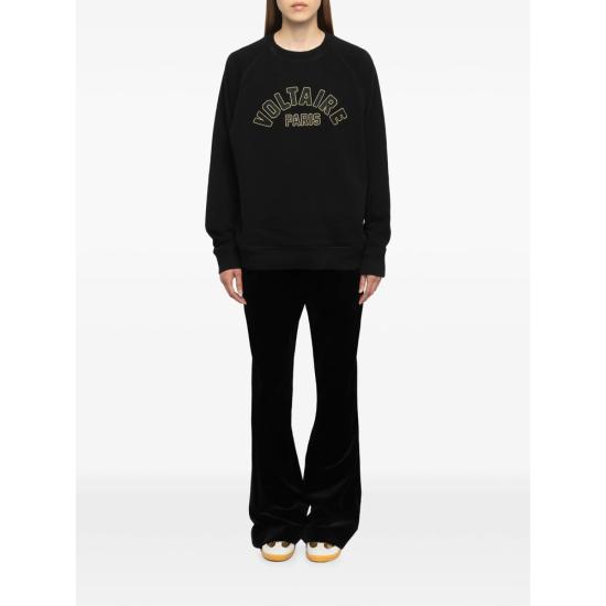 26FW 자딕앤볼테르 긴팔 티셔츠 JWSS01745 BLACK - ZADIG & VOLTAIRE