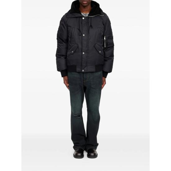26FW MM6 메종마르지엘라 패딩 M36018 SH0AM0100 900 BLACK - MM6 MAISON MARGIELA