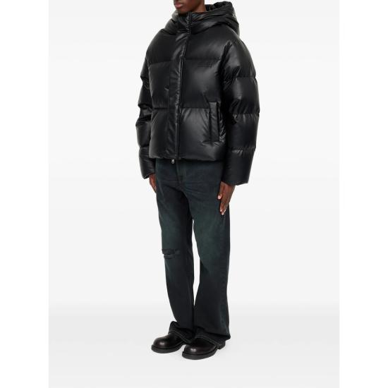 26FW MM6 메종마르지엘라 숏패딩 M36016 SH0AM0098 900 BLACK - MM6 MAISON MARGIELA