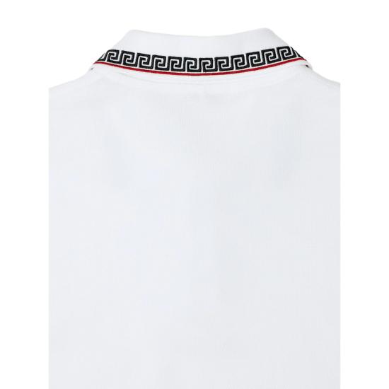 26FW 베르사체 폴로 티셔츠 1A18688 1025967 1W000 WHITE - VERSACE