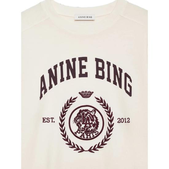 26FW 애니빙 반팔 티셔츠 A 08 12695 WKHA3 NEUTRALS - ANINE BING