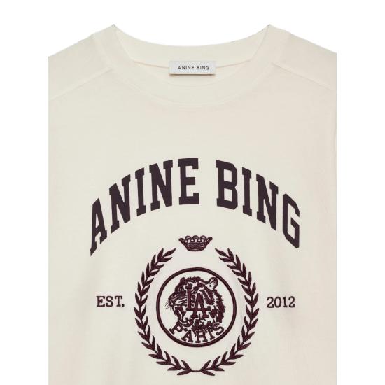 26FW 애니빙 반팔 티셔츠 A 08 12695 WKHA3 NEUTRALS - ANINE BING