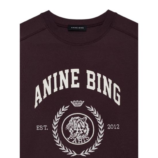 26FW 애니빙 반팔 티셔츠 A 08 12695 BGN28 RED - ANINE BING