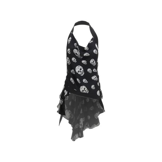 26FW 알렉산더 맥퀸 블라우스 872175 QDAPZ 1233 BLACK WHITE