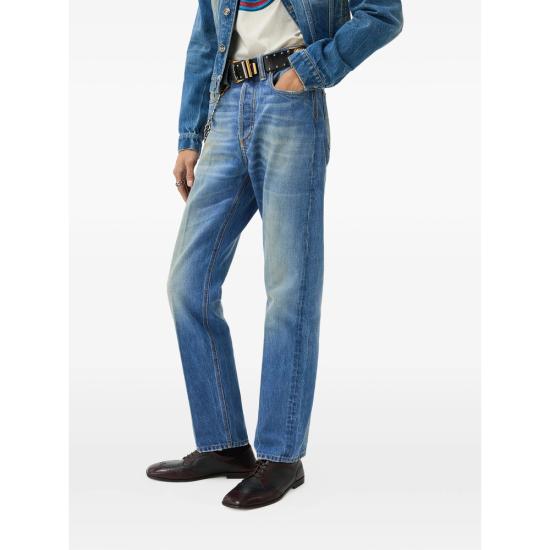 26FW 베르사체 데님 팬츠 1A18405 1025444 1D800 BLUE - VERSACE