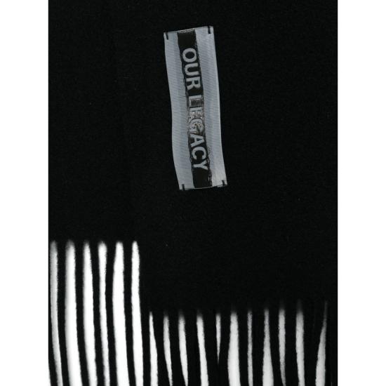 26FW 아워레가시 머플러/스카프 A4248EAB BLACK - OUR LEGACY