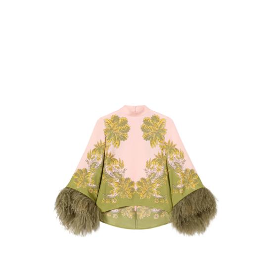 26FW 라 더블제이 블라우스 TOP0141 SIL026SWA0 PI01 PINK GREEN