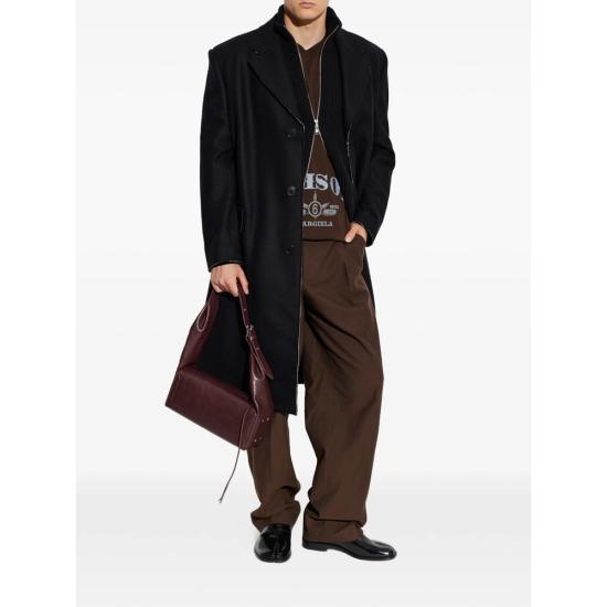 26FW MM6 메종마르지엘라 코트 S52207 SH0AA0027 900 BLACK - MM6 MAISON MARGIELA