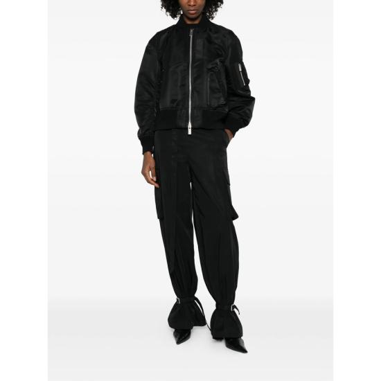 26FW 사카이 나일론 봄버자켓 SCW 301 001 BLACK - SACAI