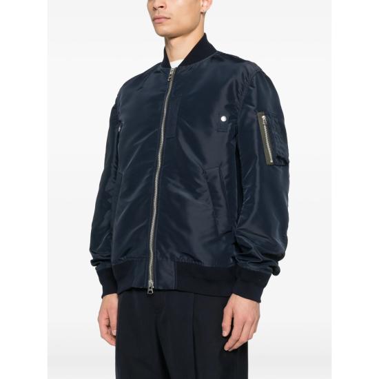 26FW 사카이 봄버 자켓 SCM 301 201 BLUE - SACAI