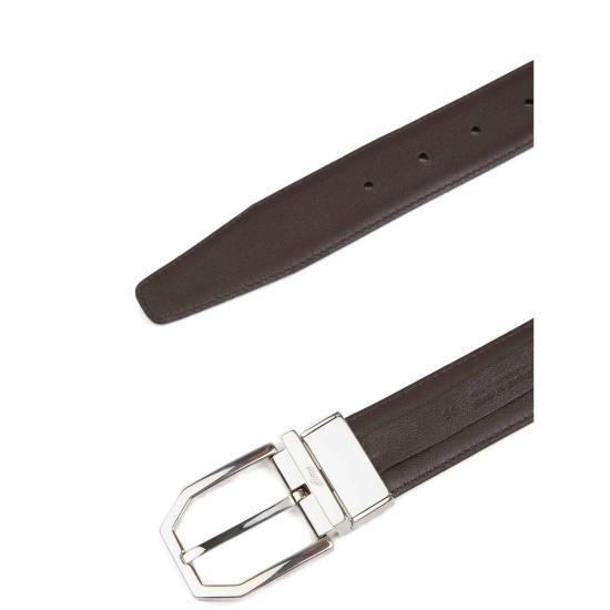 26FW 브리오니 가죽 벨트 OBMF0L PB722 1020 BLACK BROWN - BRIONI
