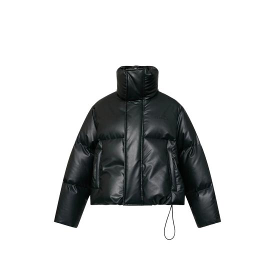 26FW MM6 메종마르지엘라 봄버 자켓 M36016 S52AM0368 900 BLACK