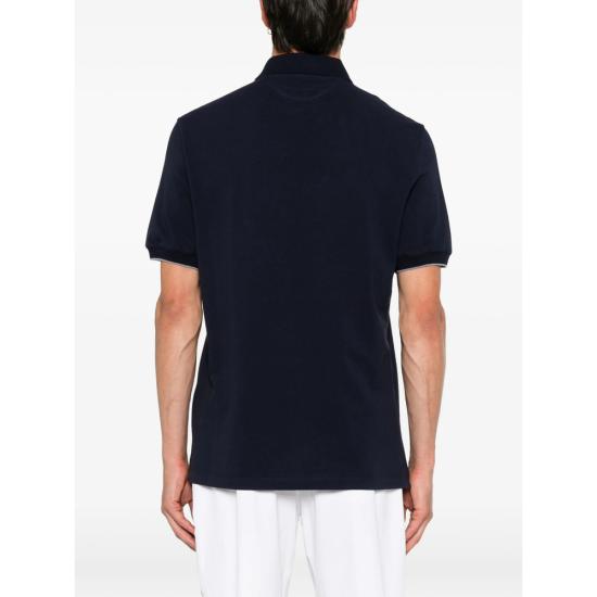 26FW 브루넬로 쿠치넬리 피케 폴로 셔츠 ME8548788 CD325 BLUE - BRUNELLO CUCINELLI