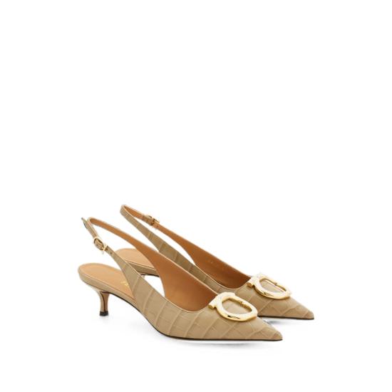 26FW 살바토레 페라가모 힐/펌프스 01L946 0794989 1C TAUPE NEUTRALS - SALVATORE FERRAGAMO