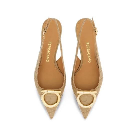 26FW 살바토레 페라가모 힐/펌프스 01L946 0794989 1C TAUPE NEUTRALS - SALVATORE FERRAGAMO