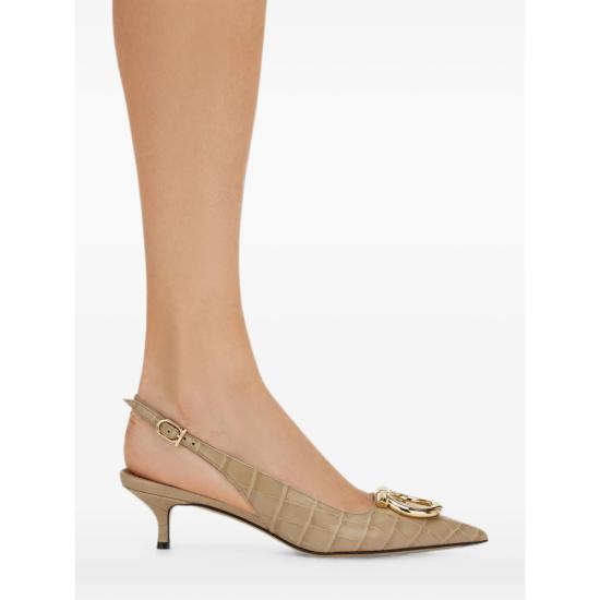 26FW 살바토레 페라가모 힐/펌프스 01L946 0794989 1C TAUPE NEUTRALS - SALVATORE FERRAGAMO