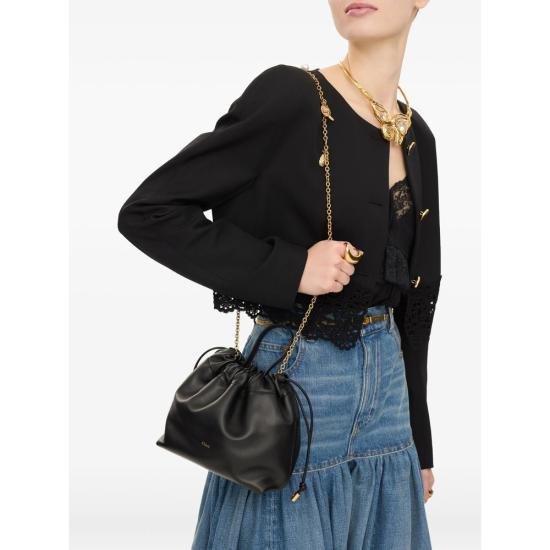 26FW 끌로에 숄더백 26UP789R12 001 BLACK - CHLOE