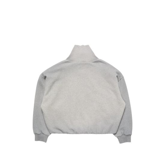 26FW 아크네 스튜디오 플리스 로고 스웨트셔츠 플리스 로고 스웨트셔츠 AI0193 GREYM - ACNE STUDIOS