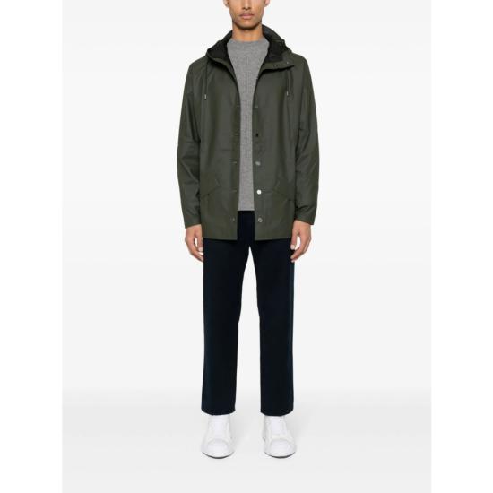 26FW 레인스 수트 자켓 12010 GREEN BLACK - RAINS