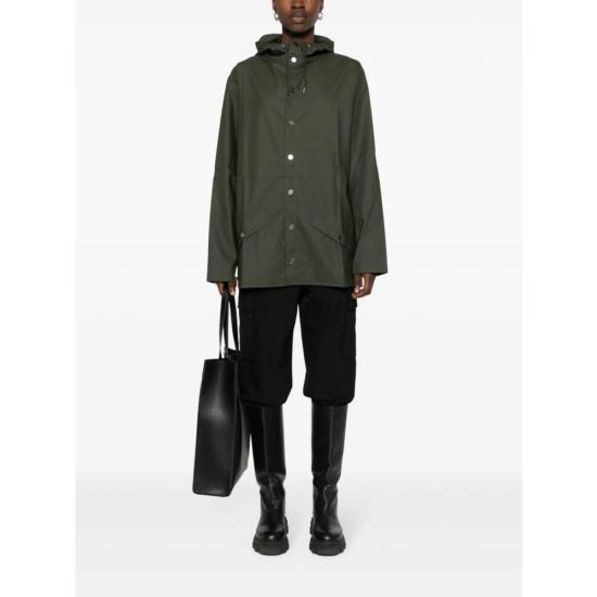 26FW 레인스 수트 자켓 12010 GREEN BLACK - RAINS