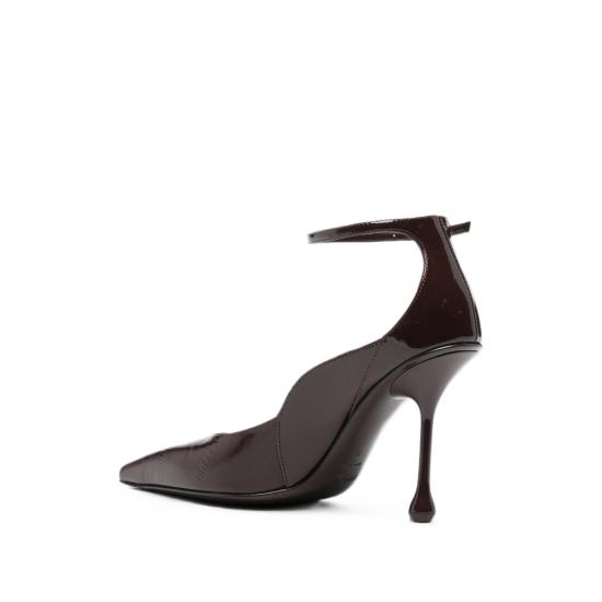 26FW 지미추 힐/펌프스 QUINCI 95 FQB DEMER RED - JIMMY CHOO