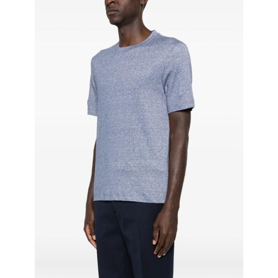 26SS 브루넬로 쿠치넬리 탑 MW8351308 C013 BLUE - BRUNELLO CUCINELLI