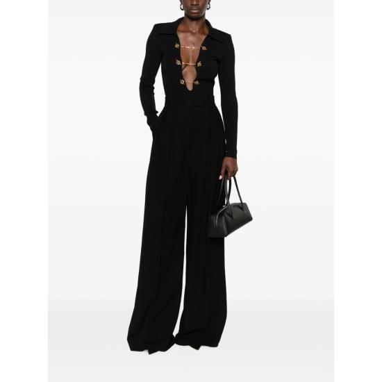 26FW 엘리자베타프랜치 폴로 티셔츠 BK06S66E2 110 BLACK - ELISABETTA FRANCHI