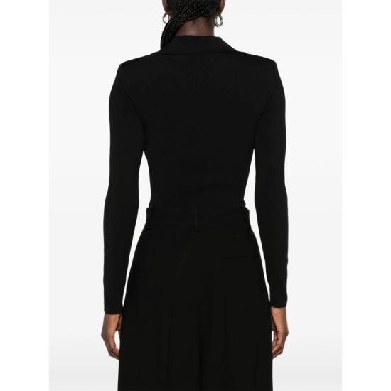 26FW 엘리자베타프랜치 폴로 티셔츠 BK06S66E2 110 BLACK - ELISABETTA FRANCHI
