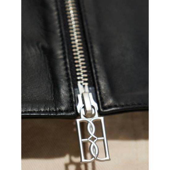 26FW 바이말렌비거 가죽 자켓 SUZANNE 050 BLACK - BY MALENE BIRGER
