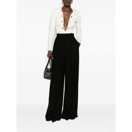 26FW 엘리자베타프랜치 폴로 티셔츠 BK06S66E2 193 WHITE - ELISABETTA FRANCHI