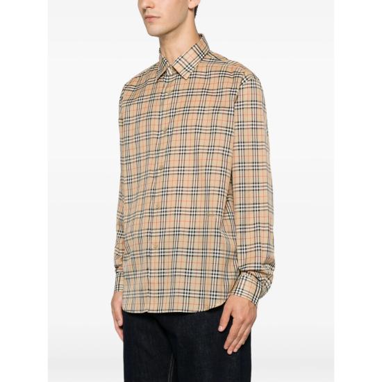 26FW 버버리 긴팔 셔츠 8130238 RADMAR CHK B9368 NEUTRALS - BURBERRY