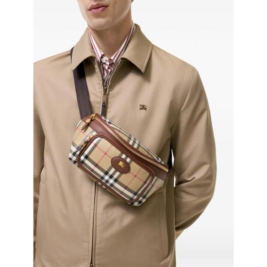26FW 버버리 벨트백 8127856 ML BUMBAG A7026 NEUTRALS BROWN - BURBERRY