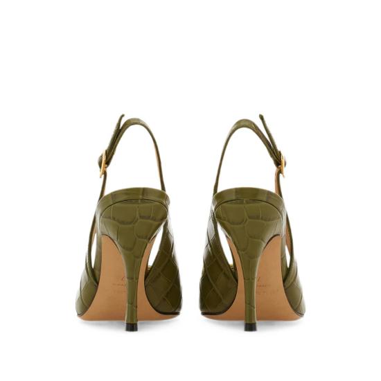26FW 살바토레 페라가모 힐/펌프스 01L945 0794993 1C NEOLI GREEN - SALVATORE FERRAGAMO