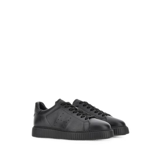 26FW 호간 스니커즈 HXM6770GF5FU DMB999 BLACK - HOGAN