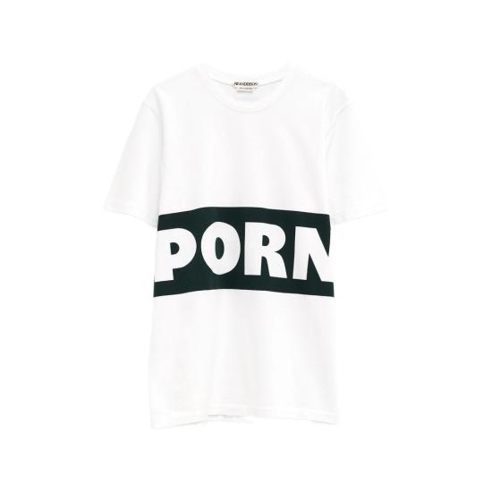 26FW JW앤더슨 반팔 티셔츠 JT0337 PG1936 024 WHITE