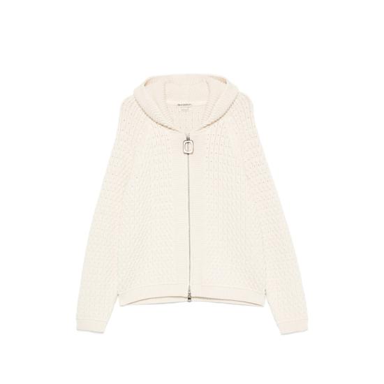26FW JW앤더슨 집업 니트 KW1532 YN0516 002 WHITE