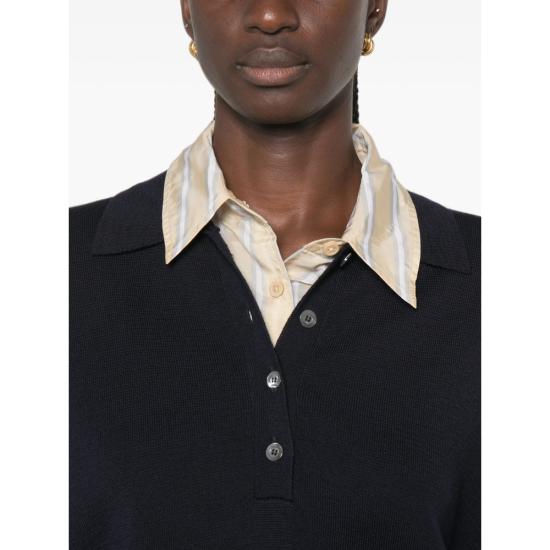 26FW 로에 스웨터 819 23 301 NAVY BLUE - ROHE
