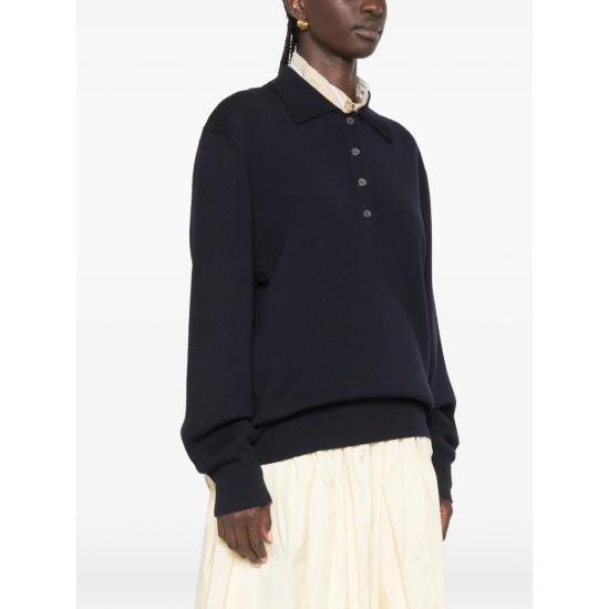 26FW 로에 스웨터 819 23 301 NAVY BLUE - ROHE
