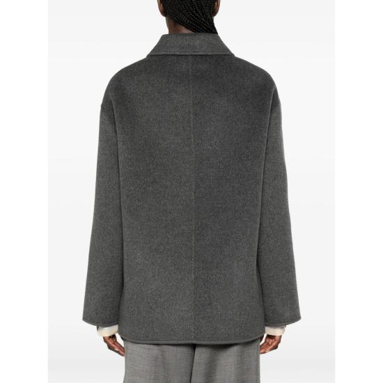 26FW 로에 코트 420 11 409 DKGRM GREY - ROHE