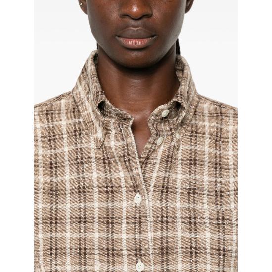 26FW 로에 셔츠 420 19 281 BOUCH BROWN NEUTRALS - ROHE
