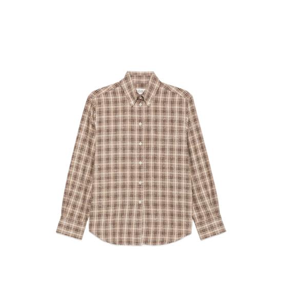 26FW 로에 셔츠 420 19 281 BOUCH BROWN NEUTRALS