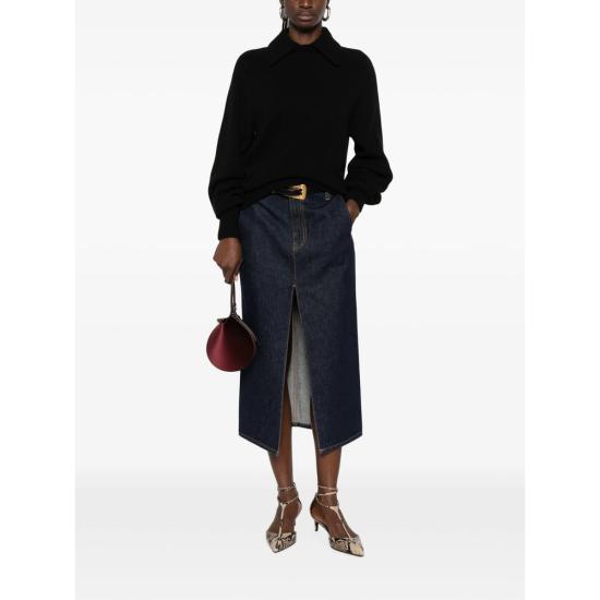 26FW 케이트 데님 스커트 1201908040 W908 040 BLUE - KHAITE