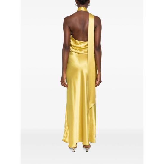 26FW 스타우드 롱 원피스 R26P2117SA CTRN YELLOW - STAUD