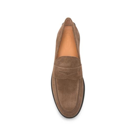 26FW 토즈 스웨이드 페니 로퍼 XXM78L0JM60R E0S818 BROWN - TODS