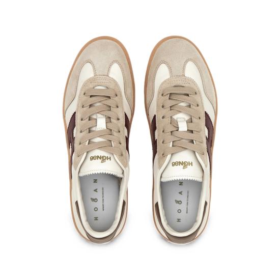 26FW 호간 스니커즈 HXW6470FB60U HC964Q NEUTRALS RED - HOGAN