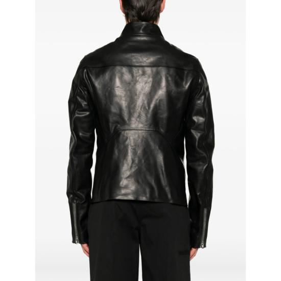 26FW 릭 오웬스 가죽 자켓 RU02F4745 LGB 09 BLACK - RICK OWENS