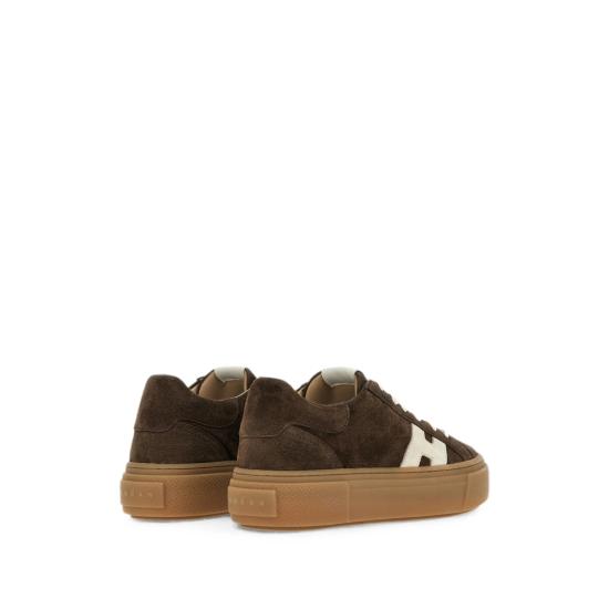 26FW 호간 크로스윈드 스니커즈 호간 HXW7050GB00U HT0R1L BROWN - HOGAN